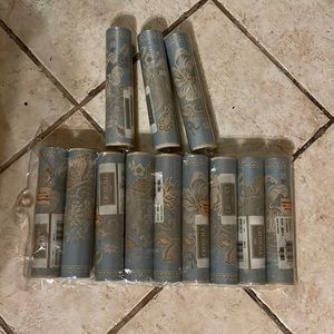 12 rolls of border and valance